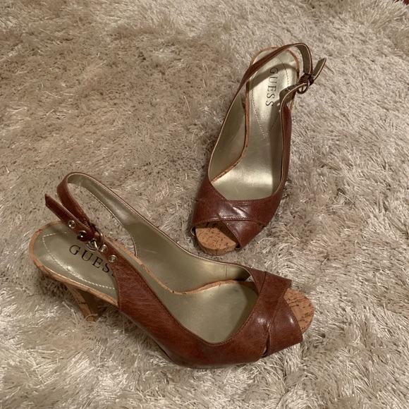 Guess Shoes - Guess sling back heels